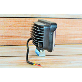 Фара LED прямокутна 66 W 6000 K (22 діодів) (15.2 см х 9 см х 5см) (ближний + дальний )