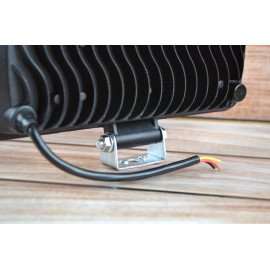 Фара LED прямокутна 174W 6000K (58 діодів) (22 см х 11см х 5см) (ближний + дальний)