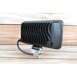 Фара LED прямокутна 174W 6000K (58 діодів) (22 см х 11см х 5см) (ближний + дальний)