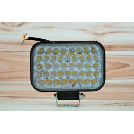 Фара LED прямокутна 126W 6000K (42 діодів) (15,2см х 10см х 3см) (ближній + дальній)