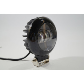 Додаткова світлодіодна LED фара 45Вт (Black)+ ДХО, Чіткої світловий тіньової кордоном