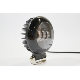 Додаткова світлодіодна LED фара 45Вт (Black)+ ДХО, Чіткої світловий тіньової кордоном