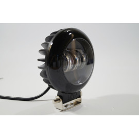 Додаткова світлодіодна LED фара 45Вт (Black)+ ДХО, Чіткої світловий тіньової кордоном