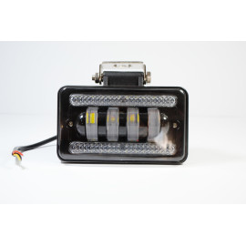 Світлодіодна фара ближнього світла 41B - 60W +ДХО ( Перевернута )