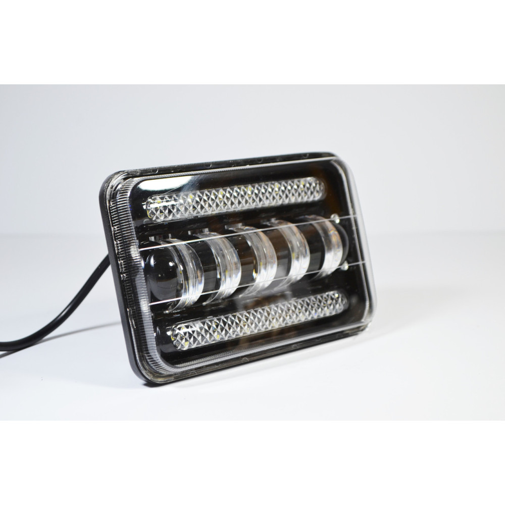 Світлодіодна фара ближнього світла AllLight 41B - 50W ДХО. Чіткої світловий тіньової кордоном