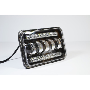 Світлодіодна фара ближнього світла AllLight 41B - 50W ДХО. Чіткої світловий тіньової кордоном