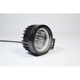 LED фара 30Вт ( Перевернута ) кругла з ДХО Чіткої світловий тіньової кордоном + Стробоскоп