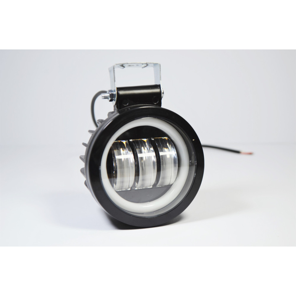 LED фара 30Вт ( Перевернута ) кругла з ДХО Чіткої світловий тіньової кордоном + Стробоскоп