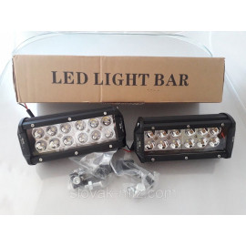 Світлодіодна LED фара робоча 36вт 12диод LED LIGHT BAR