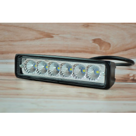 Світлодіодна LED-фара 18 Вт (світлодіоди 3w x6шт)