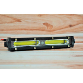 Фара LED прямокутна 20W (плоска) (2 діода) (chip COB-D1) (2 діода) (18.5 см х 5см х 3 см)