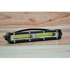 Фара LED прямокутна 20W (плоска) (2 діода) (chip COB-D1) (2 діода) (18.5 см х 5см х 3 см)