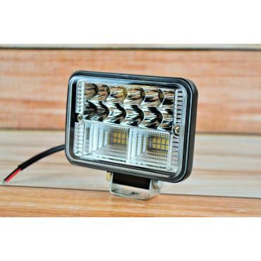 Фара LED прямокутна 78W 6000K (26 діодів) (11см х 10см х 6.5см)