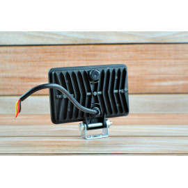 Фара LED прямокутна 108W 6000K (36 діодів) (13,5 см х 9 см х 3см) (ближний + дальний)