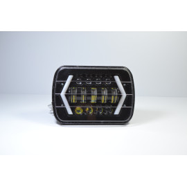 Світлодіодна фара ближнього + далекого світла 75W 5Х7 ДЮЙМІВ, JEEP CHEROKEE XJ TRUCK FORD