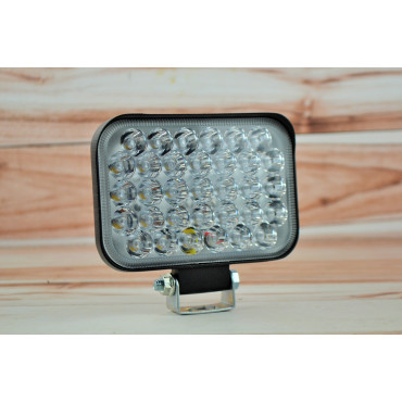 Фара LED прямокутна 99W 6000K (33 діодів) (13.5см х 9.5см х 3см) (ближній + дальній)