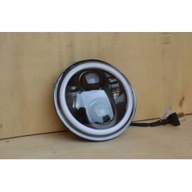 Фара Ваз 2106 60Вт (Універсальні) світлодіодні фари Led 5.75 дюймів ДХО Ангельські очі