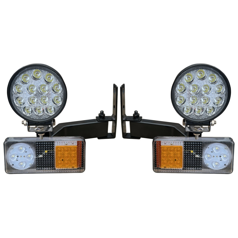 Кронштейн кріплення поворотів з LED ліхтарями (Ф-402 led) та LED фарами