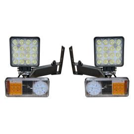 Кронштейн кріплення поворотів з LED ліхтарями (Ф-402 led) та LED фарами