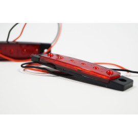 Габарит LED (NTK) 12v 6-діодний червоний
