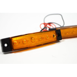 Габарит LED (NTK) 12v 6-діодний жовтий