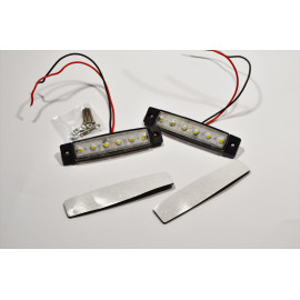 Габарит LED (NTK) 12v 6-діодний білий