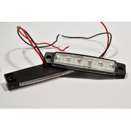 Габарит LED (NTK) 12v 6-діодний білий