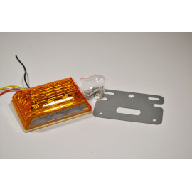 Габарит LED Жовтий з білою підсвіткою 12Вольт