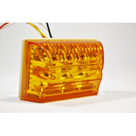 Габарит LED Жовтий з білою підсвіткою 12Вольт