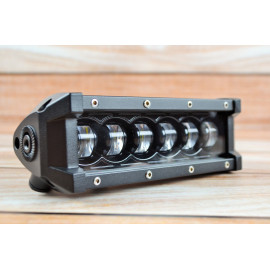 Світлодіодна LED-балка F1 27вт 6LED (18 см) Чітка світлотінева межа Ближнє світло надяскравий