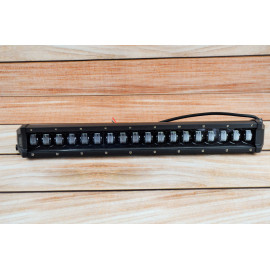 Світлодіодна балка LED F1 81вт 18 LED (43 см) Чітка світлотінева межа, Ближнє світло надяскравий