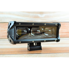 LED балка WG-30W 3 лінз (21см) 30вт ( Надяскраве дальнє світло )