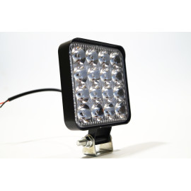 Фара LED квадратна 48W 6000K (16 діодв) (8.5 см х 8.5 см х 1,5 см) Mini