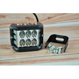 Світлодіодна LED фара 60Вт (світлодіоди 5W х12шт) Жовтий стробоскоп