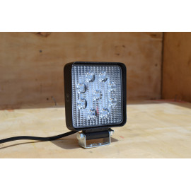 Світлодіодна LED фара робоча 27W/60° 27Вт,(3Вт*9ламп)Широкий промінь