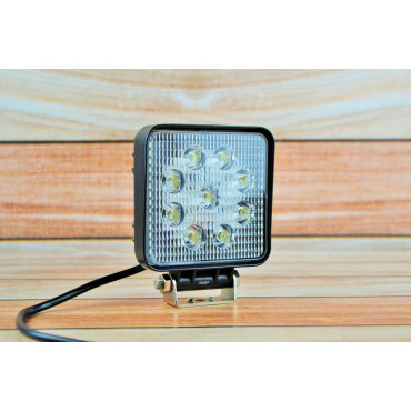 Світлодіодна LED фара робоча 27W/ 27Вт,(3Вт*9ламп) Вузький промінь