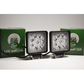 Світлодіодна LED фара робоча 27W/ 27Вт,(3Вт*9ламп) Вузький промінь