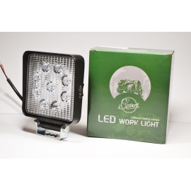 Світлодіодна LED фара робоча 27W/ 27Вт,(3Вт*9ламп) Вузький промінь