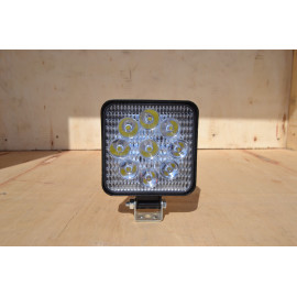 Фара LED квадратна 27W 6000K (9 диодв) (8.5 см х 8.5 см х 1,5 см) Mini