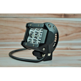 Світлодіодна LED фара 18Вт (світлодіоди 3w х6шт) Вузький промінь