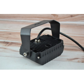 Фара LED прямокутна 81W 6000K Дальнє + ближнє світло та жовте (27 діодів) (13см х 8.5см х 5см)