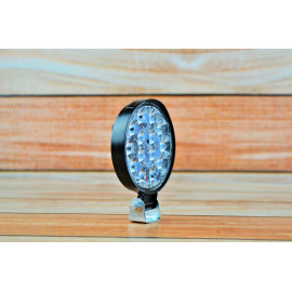 Фара LED Кругла 42W 6000K (14 діодів) (8.5 см х 8.5 см х 1,5 см) Mini