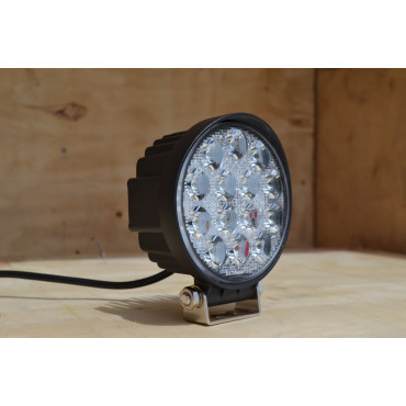 Світлодіодна LED фара робоча 42W/60° 42 Вт.(3Вт*14ламп) Широкий промінь світла