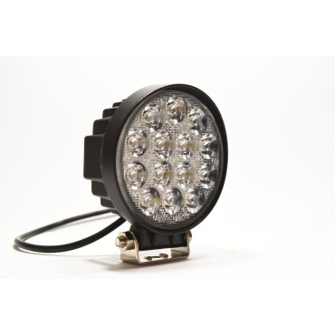 Світлодіодна LED фара робоча 42W/60° 42 Вт.(3Вт*14ламп) Вузький промінь