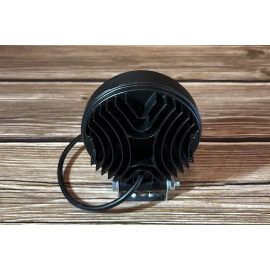 Світлодіодна LED фара робоча 72W +Жовтий ДХО (товщина 50мм)
