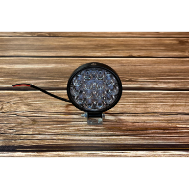 Фара LED Кругла 27W 6000K (9 діодів) (8.5 см х 8.5 см х 1,5 см) Mini