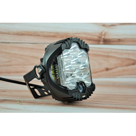Фара LED кругла 81W 6000K Дальнє + ближнє світло (Ø16см* 6,5см)