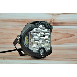 Фара LED кругла 81W 6000K Дальнє + ближнє світло (Ø16см* 6,5см)