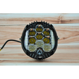 Фара LED кругла 81W 6000K Дальнє + ближнє світло (Ø16см* 6,5см)