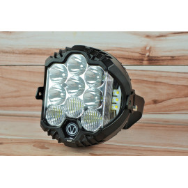 Фара LED Кругла 63W 6000K комбіноване світло (Ø12см * 5см)